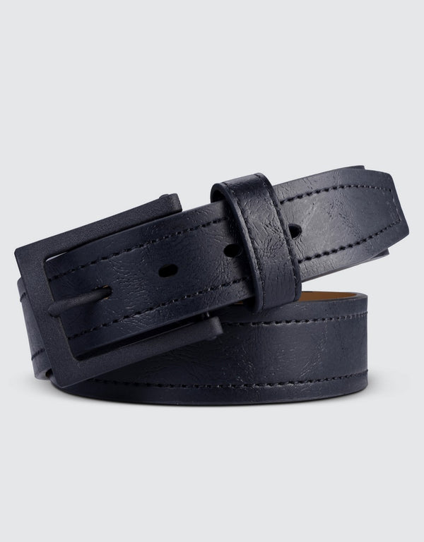Men's Solid Casual Prong Belt